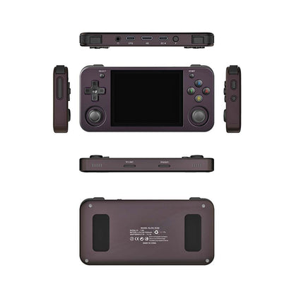 Anbernic RG353M Retro Handheld Game Console - CNC Aluminum Alloy Dual OS Android Linux 3.5" IPS Touchscreen HDMI Hall Joystick 3500mAh Gaming Handheld