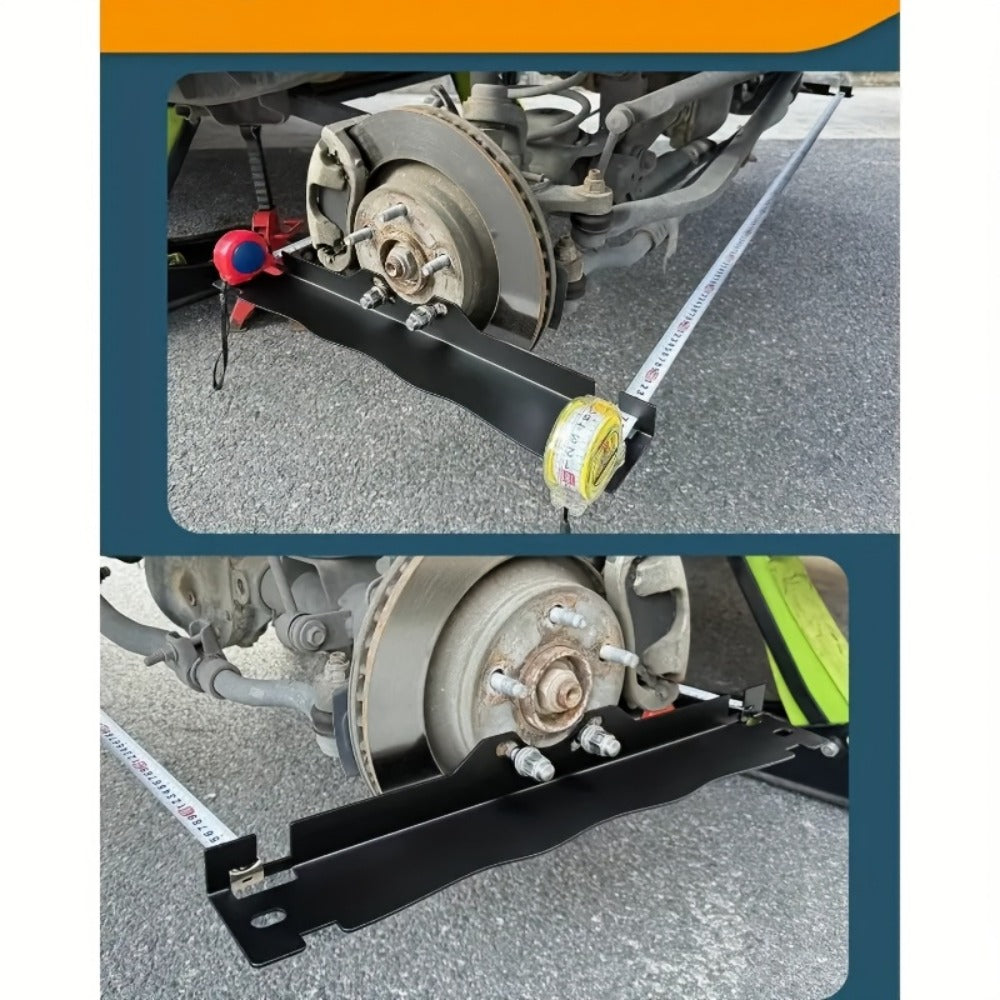 Wheel Alignment Tool Set – 2pcs Iron Wheel Alignment & Balancing Positioning Tools for Precise DIY Tire Alignment on Cars Trucks SUVs, Professional Auto Wheel Service Kit