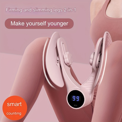 Pelvic Floor Trainer – Thigh Exerciser & Inner Leg Slimming Equipment, Yoga Hip Muscle Strengthener for Women, Body Fitness Shaping Tool