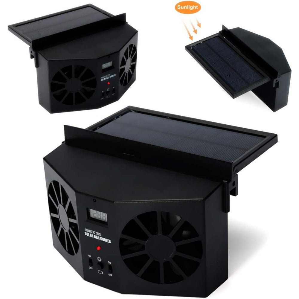 Solar - Powered   Window : Eliminate Smell (Black)