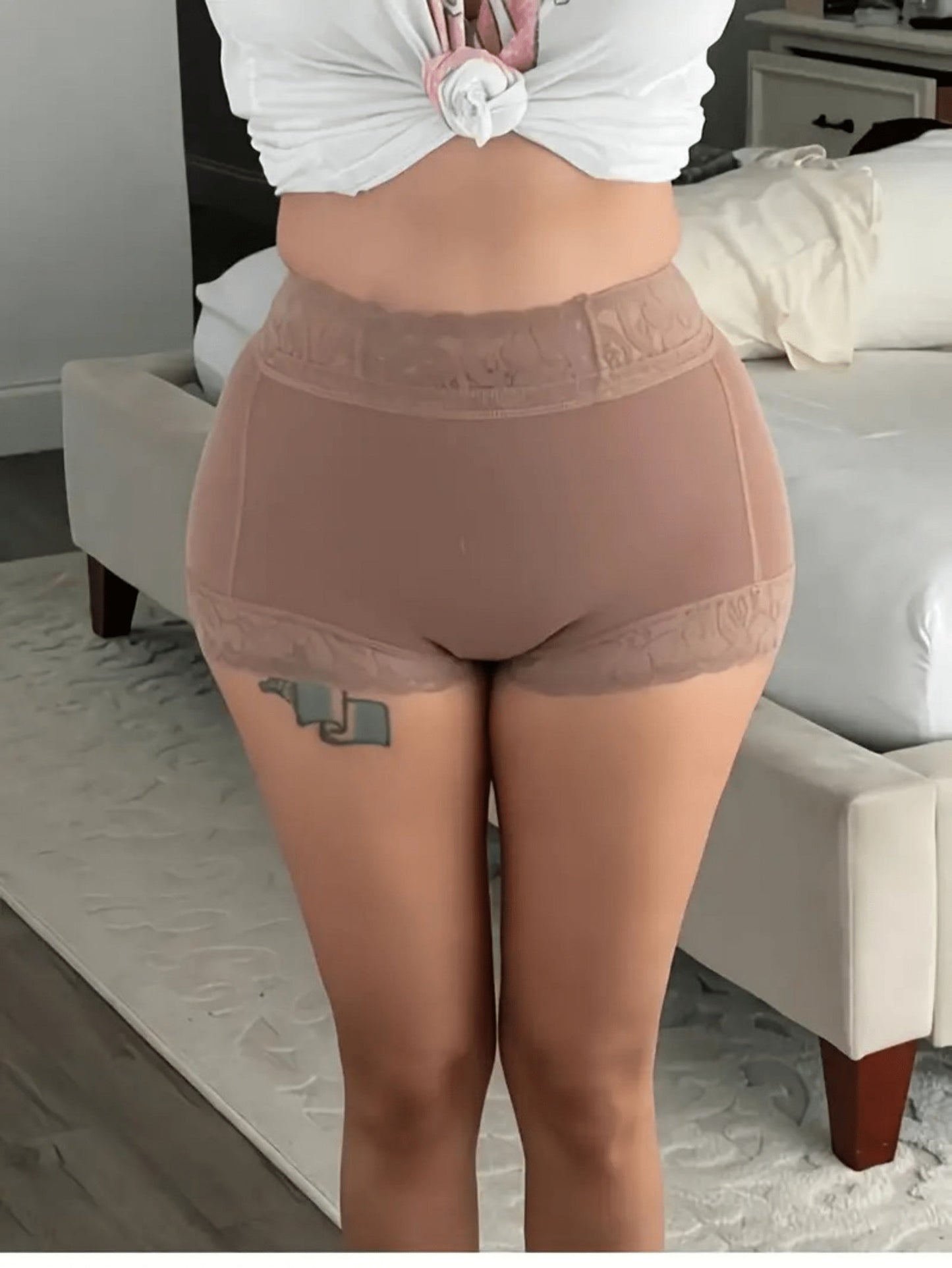 Women’s High-Waist Shapewear Briefs - Tummy Control Support - Style 1525