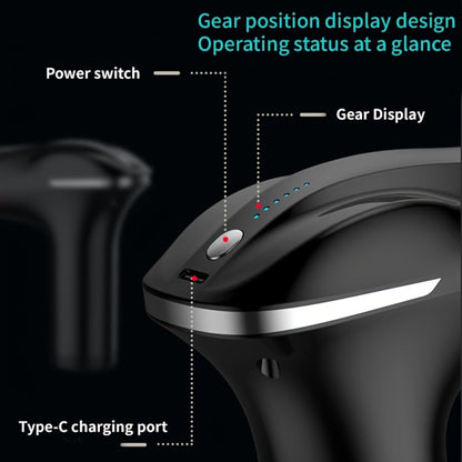 Handheld Massage Gun with Dual Heads – 3 Interchangeable Attachments for Full Body Relief | Powerful Rechargeable Fascia Gun for Back, Arms & Sports Recovery | Ideal for Running & Fitness