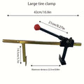 1pc High-Performance Bead Breaker Tool - Heavy-Duty Manual Tire Changer, Durable Steel Construction, Versatile Tire Service Equipment with Guard