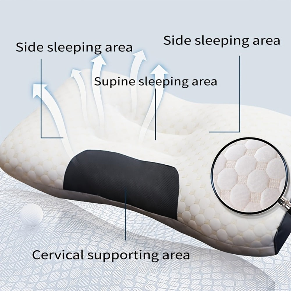 Neck Support Pillows 2 Pack Ultra Soft Premium Bed Pillows with Removable Machine Washable Covers Breathable Fabric for Deep Sleep Bedroom Home Decor Multiple Colors