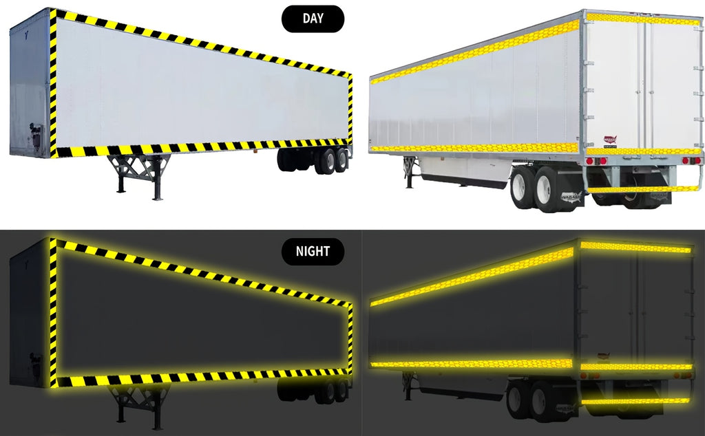 [Multi-volume Series]DOT-C2 Reflective Tape 2" X 60ft | Red & White, Ultra-Bright 360° Safety Marking for Trucks, Trailers, Vans & Construction Signs All-Weather Strong Roll