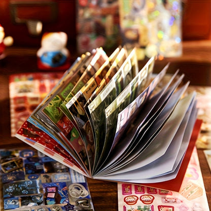 Journaling Sticker Book Ancient Chinese Aesthetic – Millennium Dream Series 2-Book Set, Woven Hazy Poems & Sea Sound Decorative Stickers for Scrapbooking Planner Bullet Journal Gift