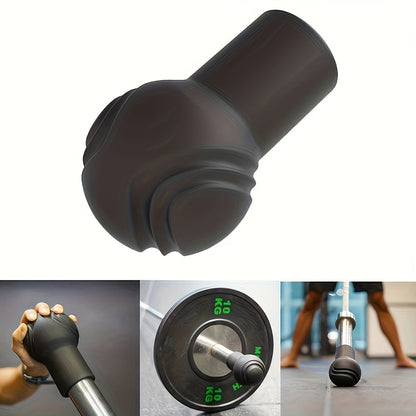Barbell Landmine Attachment Fits 2 Inch Bars | Turn Any Surface Into a Landmine Station | Home Gym Strength Training for Press Row Squat Rotation Exercises | Orange Black