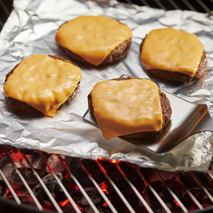 Heavy Duty Aluminum Foil Roll 12 Inch Wide Restaurant Grade – Food Safe Disposable Wrapping for Burritos, Hot Dogs & Sandwiches | Pack of 2 (300 Sq Ft) or Pack of 3 (225 Sq Ft) for Food Service & Catering