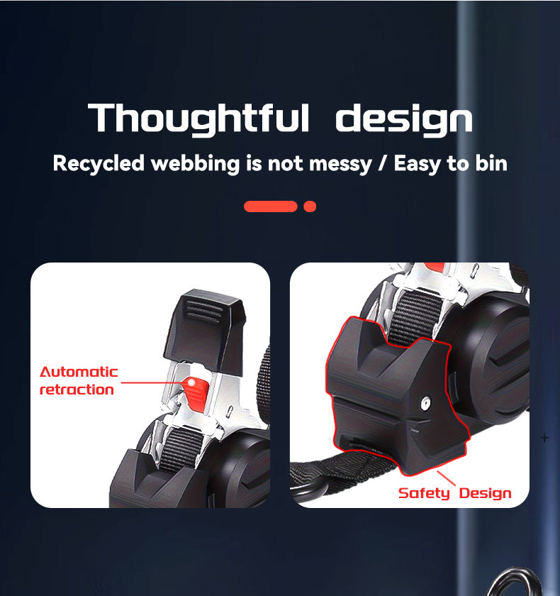 Automatic Retractable Ratchet Strap, Speed Control for Retrieval, Available in 2 Specifications, Hook Lock And Storage Bag for Securing Goods, Motorcycle Transportation And Towing, The Best Gift Choice for Christmas And Festive Occasions