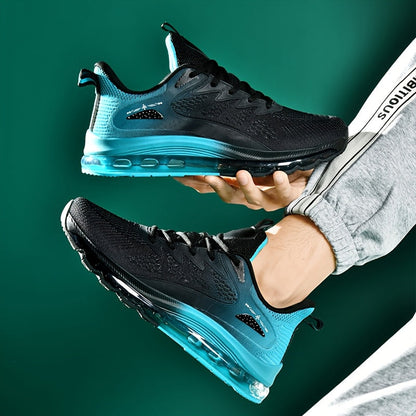 Men's Running Shoes - Breathable Comfort & Cushioned Support