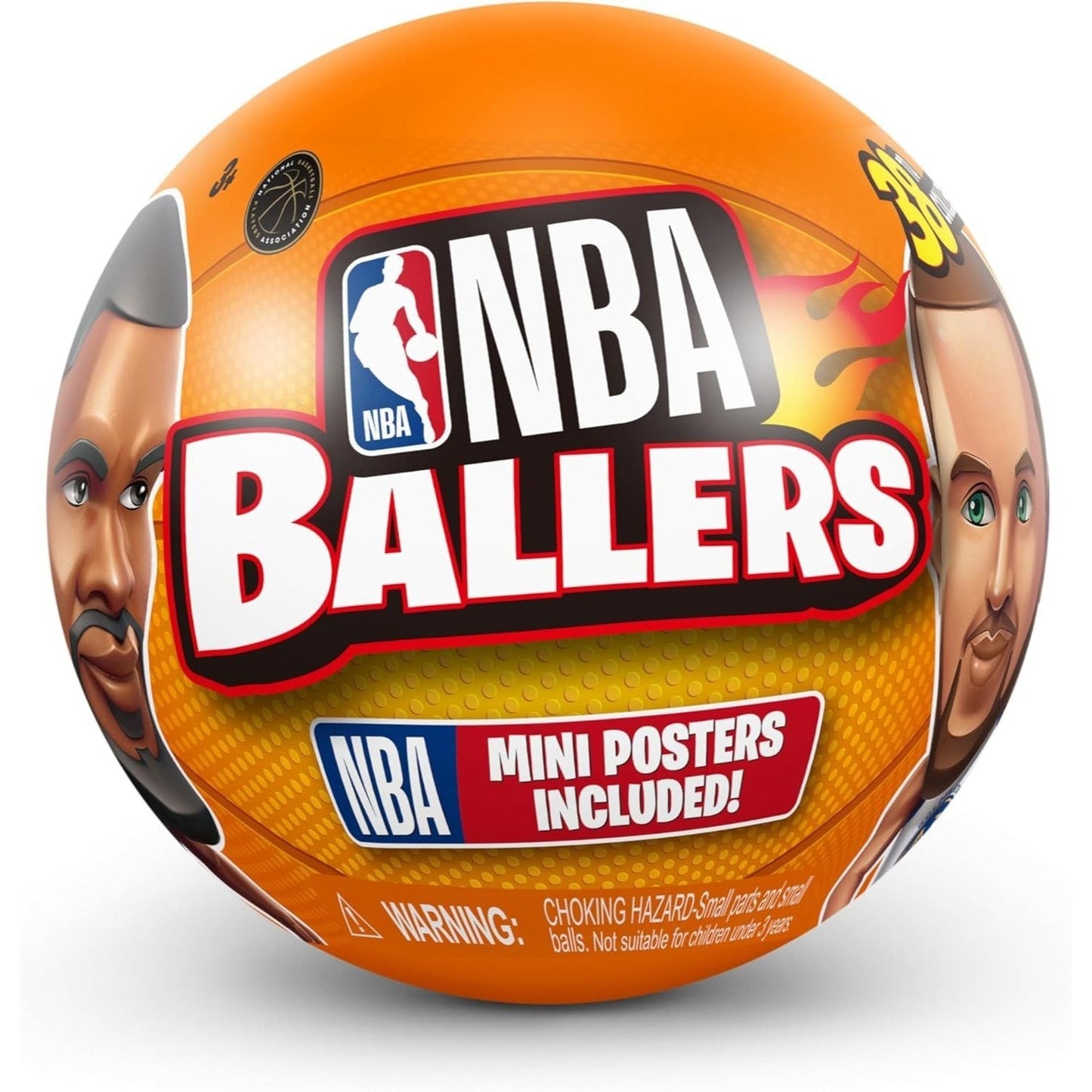 NBA Ballers Mystery Capsule Figurine Series 1 by ZURU – Surprise Unboxing Mini NBA Player Collectible Toy for Boys, Sports Fans & Collectors, Random Basketball Figure Blind Box Gift
