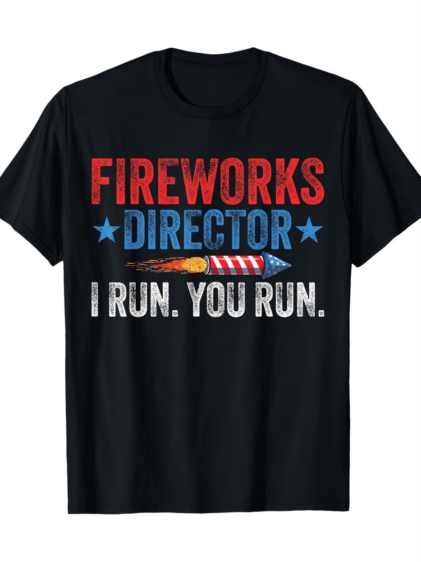 Men's Patriotic T-Shirt - Crew Neck Short Sleeve Weekend Style 559269