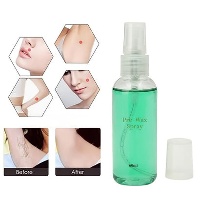 Pre & Post Wax Oil Spray for Hair Removal — Moisturizing Waxing Treatment for Legs Underarms Face & Bikini Line, Soothing Aftercare Formula Removes Residue & Calms Skin for Women & Men