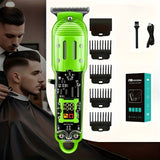 Green Professional Hair Clipper Set