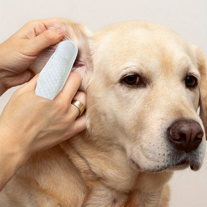 Pet Cleaning Wipes for Dogs & Cats - Ear Wipes Eye Wipes Dental Wipes Teeth Cleaning Kit, Soothing Deodorizing Itch Relief Coconut Scent, Gentle Daily Hygiene Wipes for All Breed Sizes