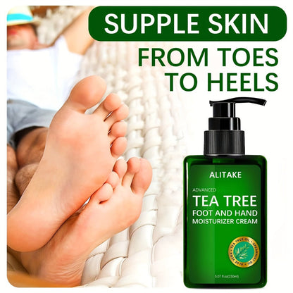 Botanical Foot & Hand Lotion 150ml with Natural Plant Extracts | Deep Hydrating Moisturizer for Dry Cracked Heels & Rough Hands | Non-Greasy Fast-Absorbing Daily Skin Repair for Women Men All Skin Types