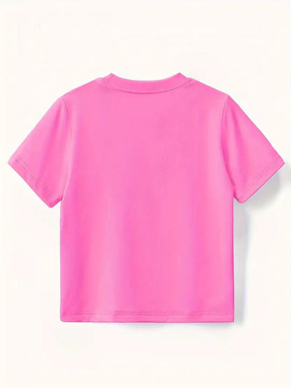 Girls' Graphic T-Shirt - Summer