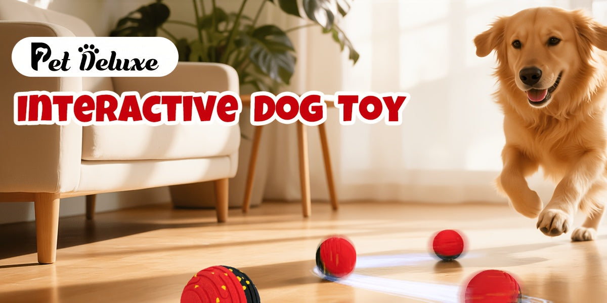Remote-Controlled Interactive Dog Toy Ball – Self-Rolling Bouncing Ball for Small, Medium & Large Dogs | Indoor & Outdoor Use