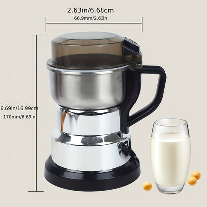 Electric Grain Grinder Mill – High-Speed Spice Coffee Herb Grinding Machine with Powerful Motor, Compact Design for Home Kitchen Use, 1 or 2 Piece Set Available