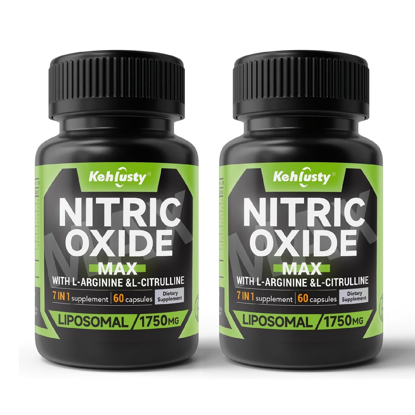 L-Arginine & L-Citrulline Supplement 7-in-1 with Maca Root, Beetroot & Nitric Oxide Booster - Stamina, Blood Flow & Pre-Workout Energy for Men & Women - Stimulant-Free Daily Performance Formula