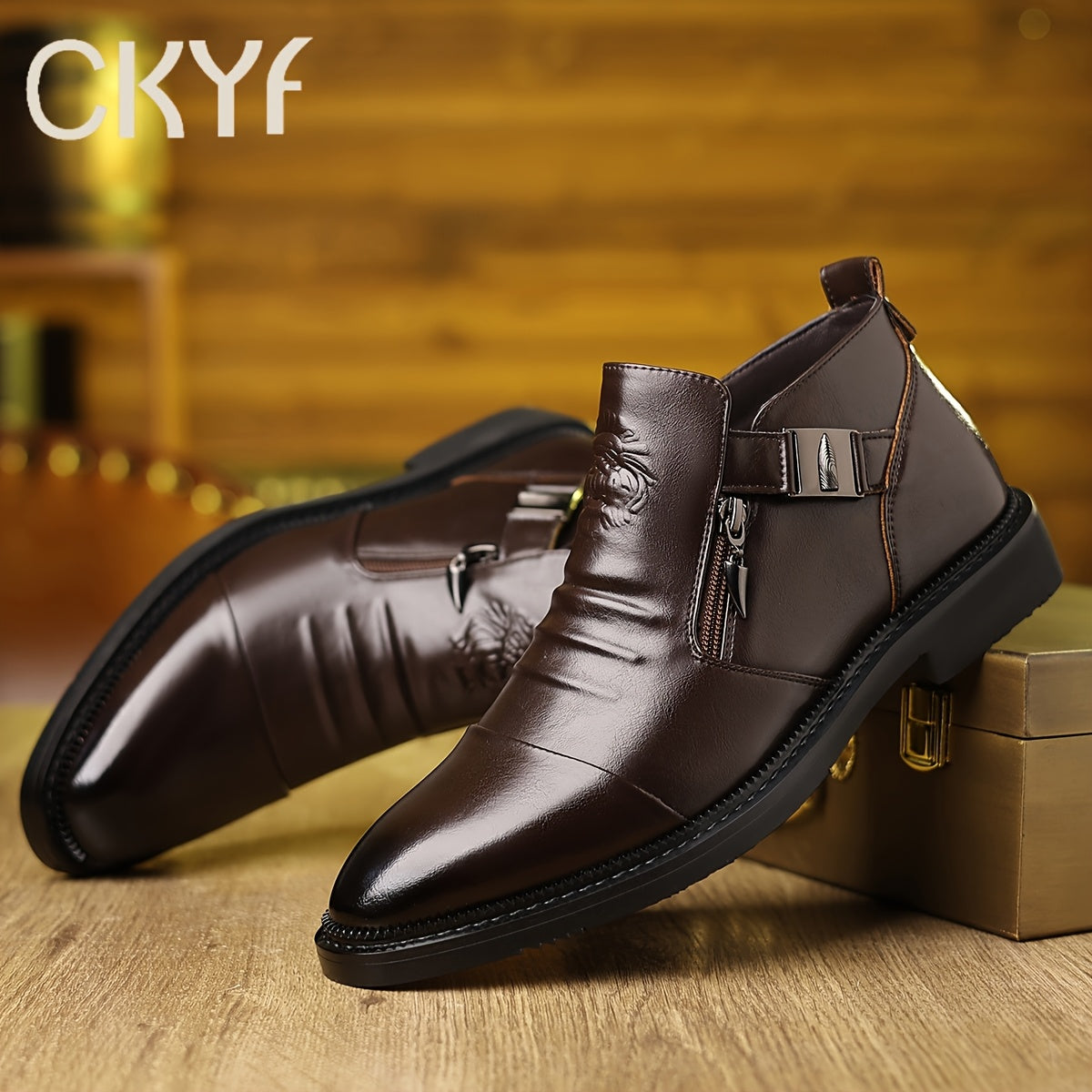 Men's Boots - Everyday Comfort & Durable Sole 354981