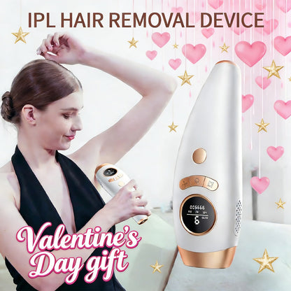 IPL Hair Removal Device for Women & Men 999,900 Flashes — Permanent At-Home Hair Remover 9 Energy Levels Painless Full Body Legs Arms Bikini Underarms Face, 94% Hair Loss in 4-6 Weeks
