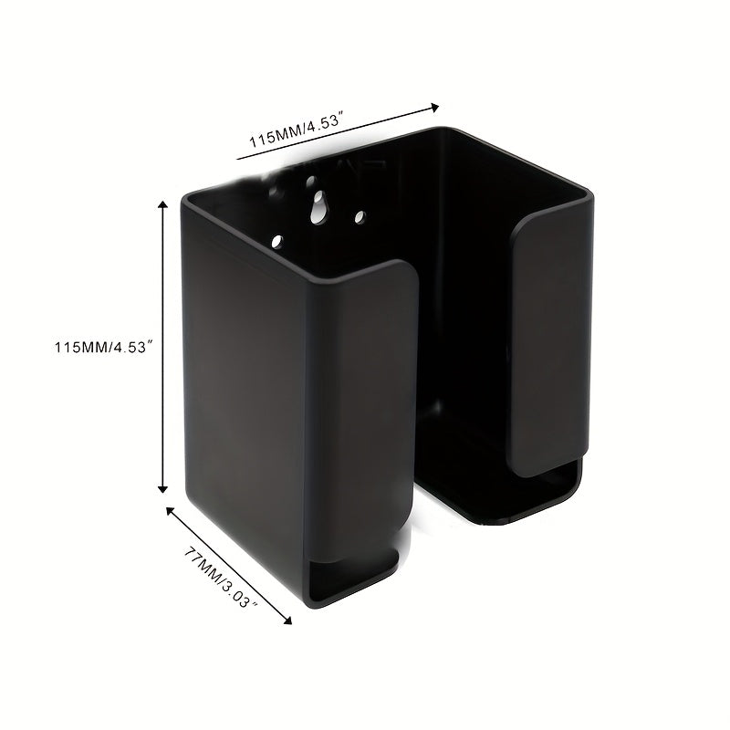 Charging Gun Holder Set, Charging Gun Wall Mount, Charger Nozzle Storage Bracket, Courtyard Parking Wall-mounted Charging Gun Organizer, Suitable for Various Electric Vehicle Charging Station Integrated Hook Accessories