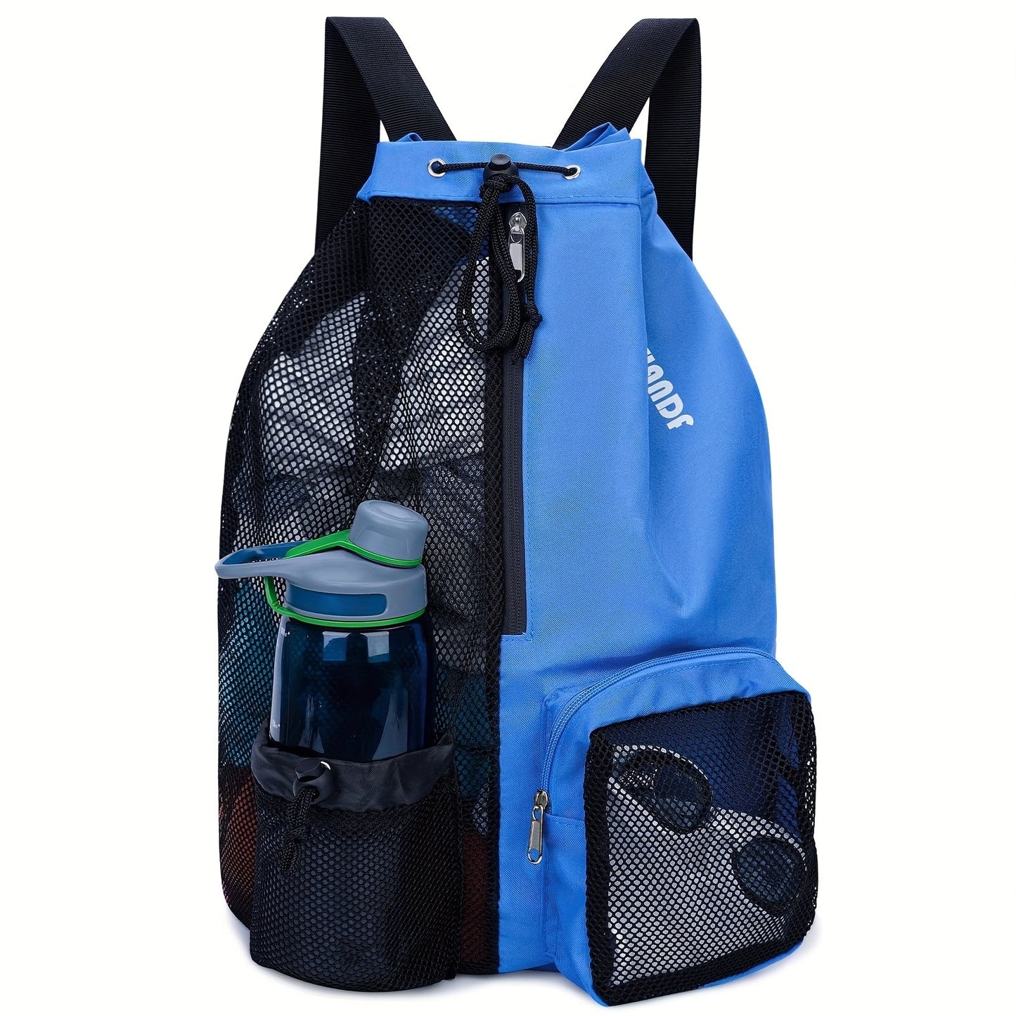 Mesh Drawstring Swim Bag – Quick-Dry Sports Backpack with Wet Pocket for Swimming, Gym & Beach, Lightweight Travel Bag for Women & Men, Adjustable Drawstring, 8 Colors