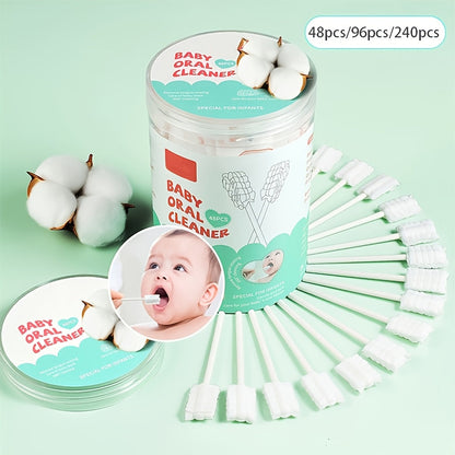 Baby Oral Care - 48-pcs Tongue Cleaner Toothbrush