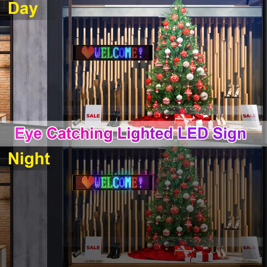 LED Devil Eye Lights for Car, Programmable Led Sign, Flexible LED Matrix Pixel Panel, USB Power Supply, Pre-Made Animation And Text Led Car Sign, APP& Remote Control, LED Sign for Car, Halloween, Christmas, New Year, And Birthday Decorations