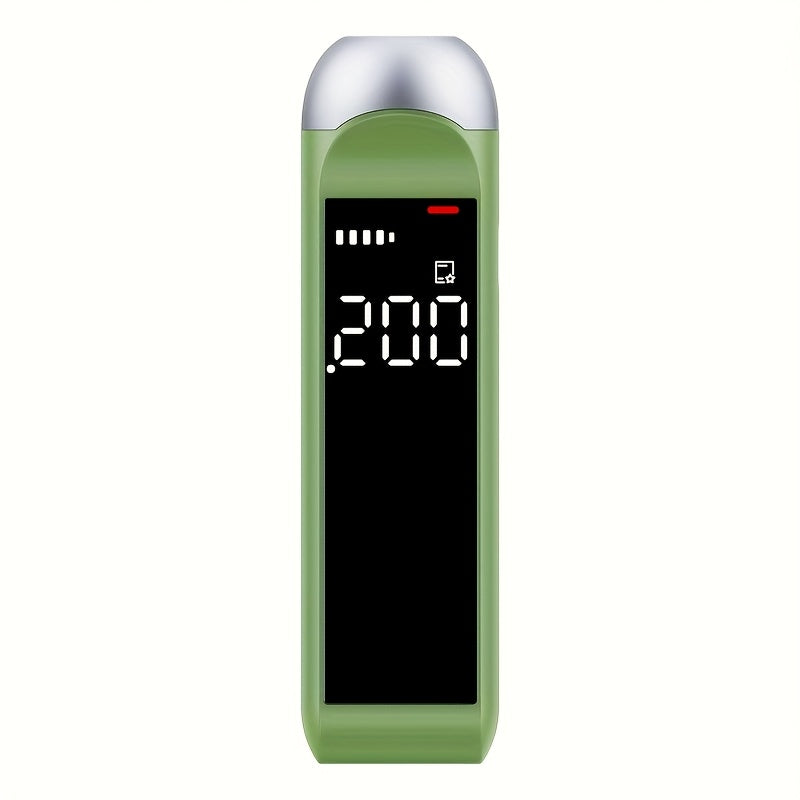Rechargeable Breathalyzer Alcohol Tester – Professional Digital Breath Alcohol Detector, Portable Personal Breathalyzer with LCD Display, Available in Green, Black & Pink