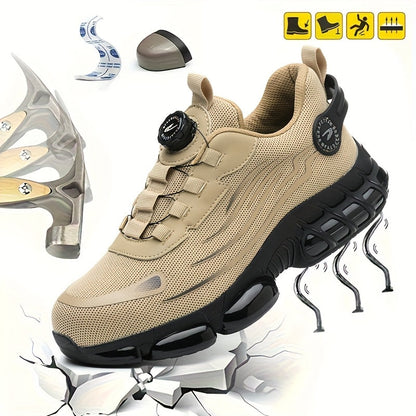 Men's Work & Safety Shoes - Puncture Resistant & Breathable Comfort