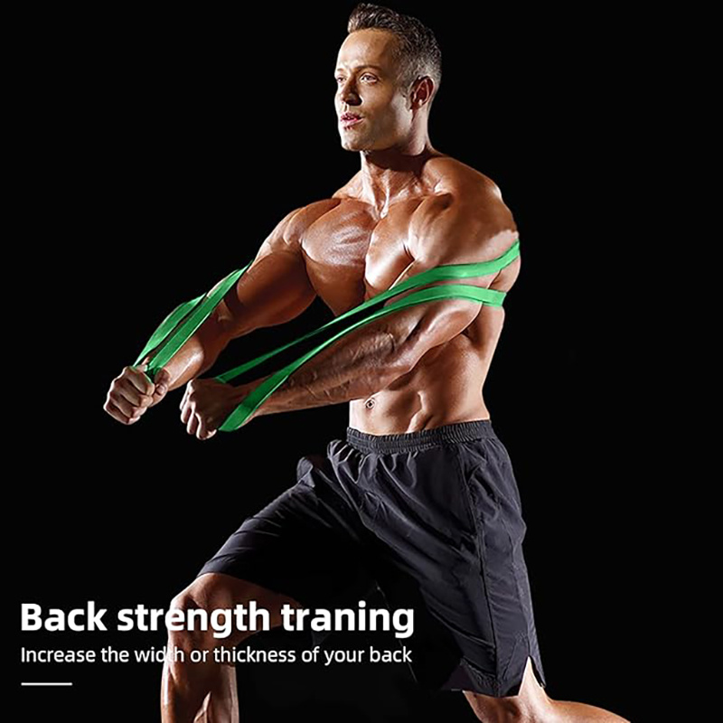 TPE Resistance Band Set with Storage Bag – Pull Up Assist, Stackable Medium Tension Bands for Muscle Training, Workout & Fitness Shaping for Gym, Home & Outdoor