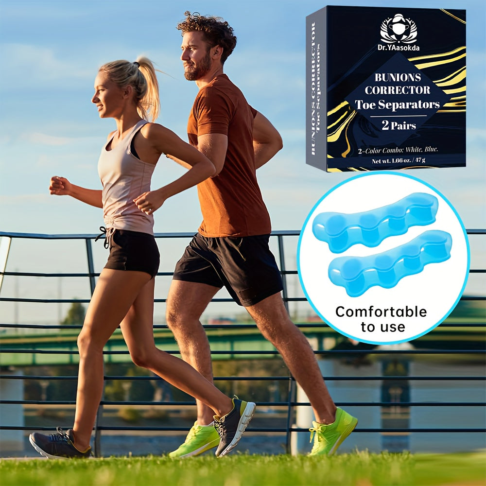 Bunion Corrector Support Sleeve - Soft Fabric Toe Alignment Brace for Hallux Valgus Relief, Natural Toe Positioning, Comfortable All-Day Wear with Most Footwear, Lightweight & Non-Restrictive