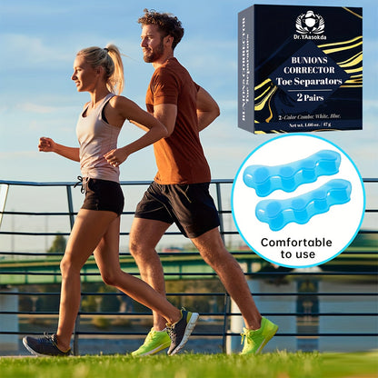 Bunion Corrector Support Sleeve - Soft Fabric Toe Alignment Brace for Hallux Valgus Relief, Natural Toe Positioning, Comfortable All-Day Wear with Most Footwear, Lightweight & Non-Restrictive