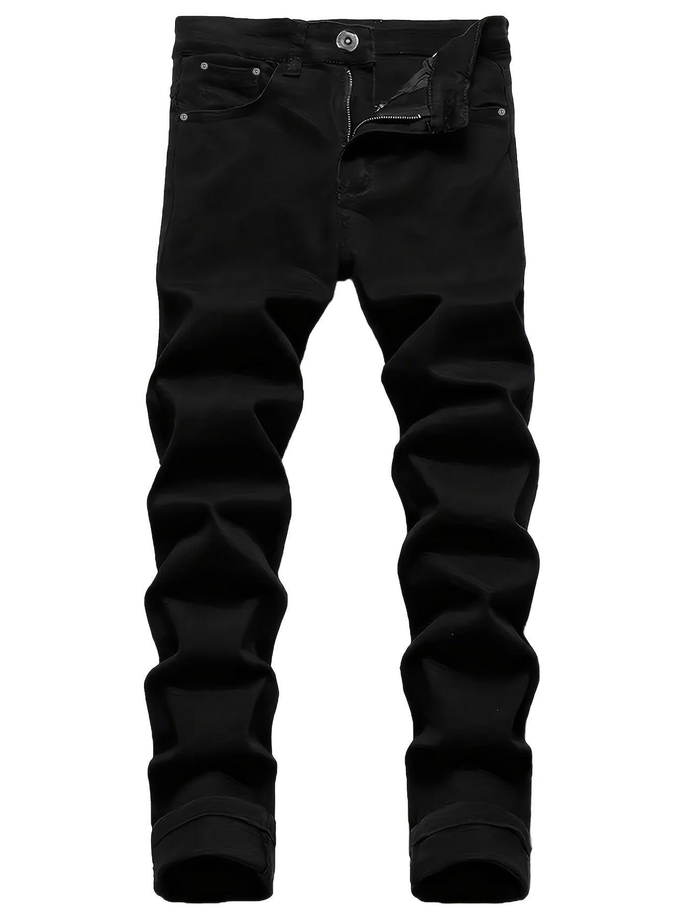 Men's Slim Fit Jeans - Classic Wash Clean Finish Everyday 483045