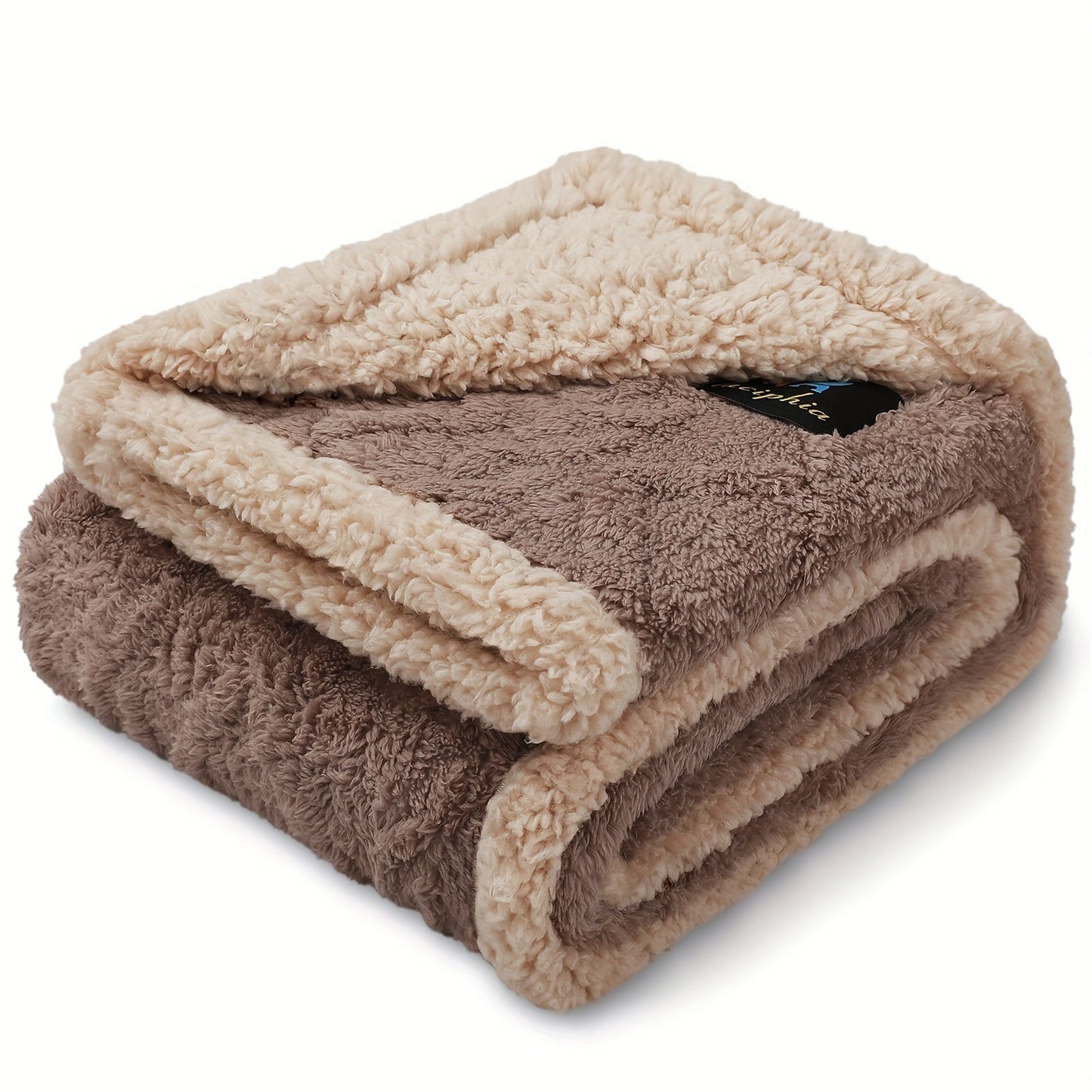 Liquid-Proof Dog Blanket for Sofa & Bed – Reversible Sherpa Fleece Pet Throw Cover for Small Medium Large Dogs & Cats, 6 Sizes, 4 Colors