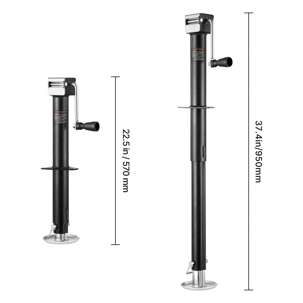 VEVOR A Frame Trailer Jack Bolt on Trailer Tongue Jack 2000/5000 lbs 15-inch Travel