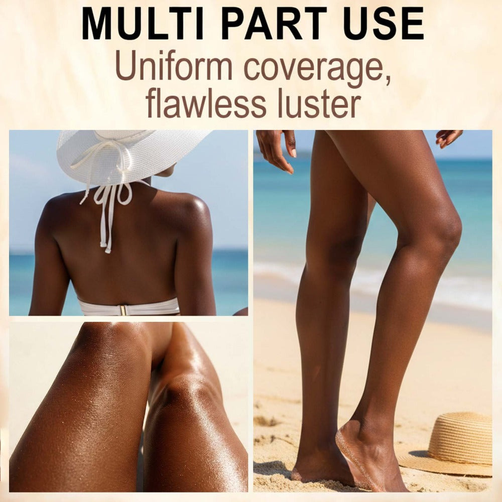 Self Tanning Lotion 3.38oz – Sunless Tanner for Natural Bronze Glow, Evenly Moisturizing Non-Greasy Self Tanner, Wheat Golden Brown Finish, Protective Barrier Formula, Daily & Beach Use, Streak-Free Tan