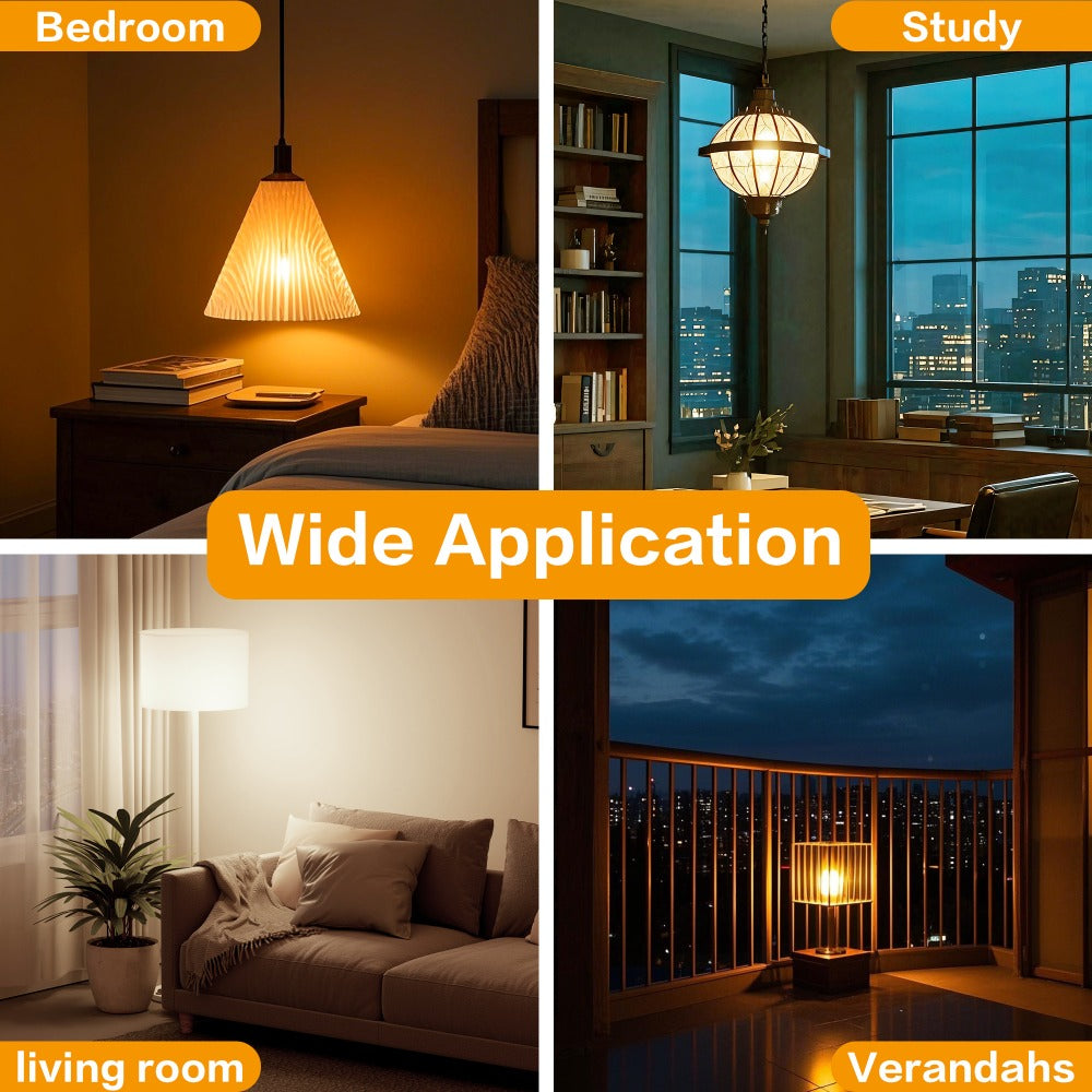 A19 LED Bulb 9W 800 Lumens 60W Equivalent 12 Pack – E26 Base 80+ CRI Non-Dimmable Energy Efficient, Daylight 5000K Neutral 4000K Soft 3000K Warm White 2700K for Bedroom Office Study Home Lighting