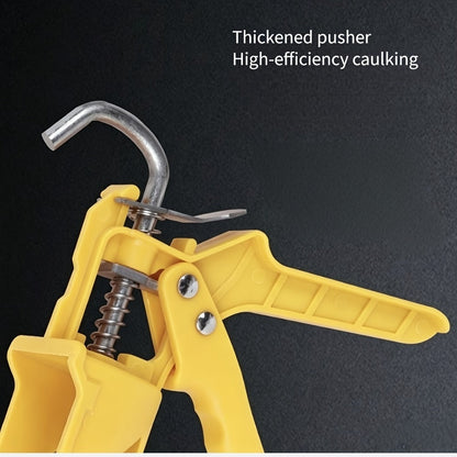 Caulking Gun Manual Drip-Free – Lightweight Multi-Function Sealing Gun for Bathroom, Balcony, Doors & Windows, Home Decoration & Construction Projects, Easy-Squeeze Caulk Applicator