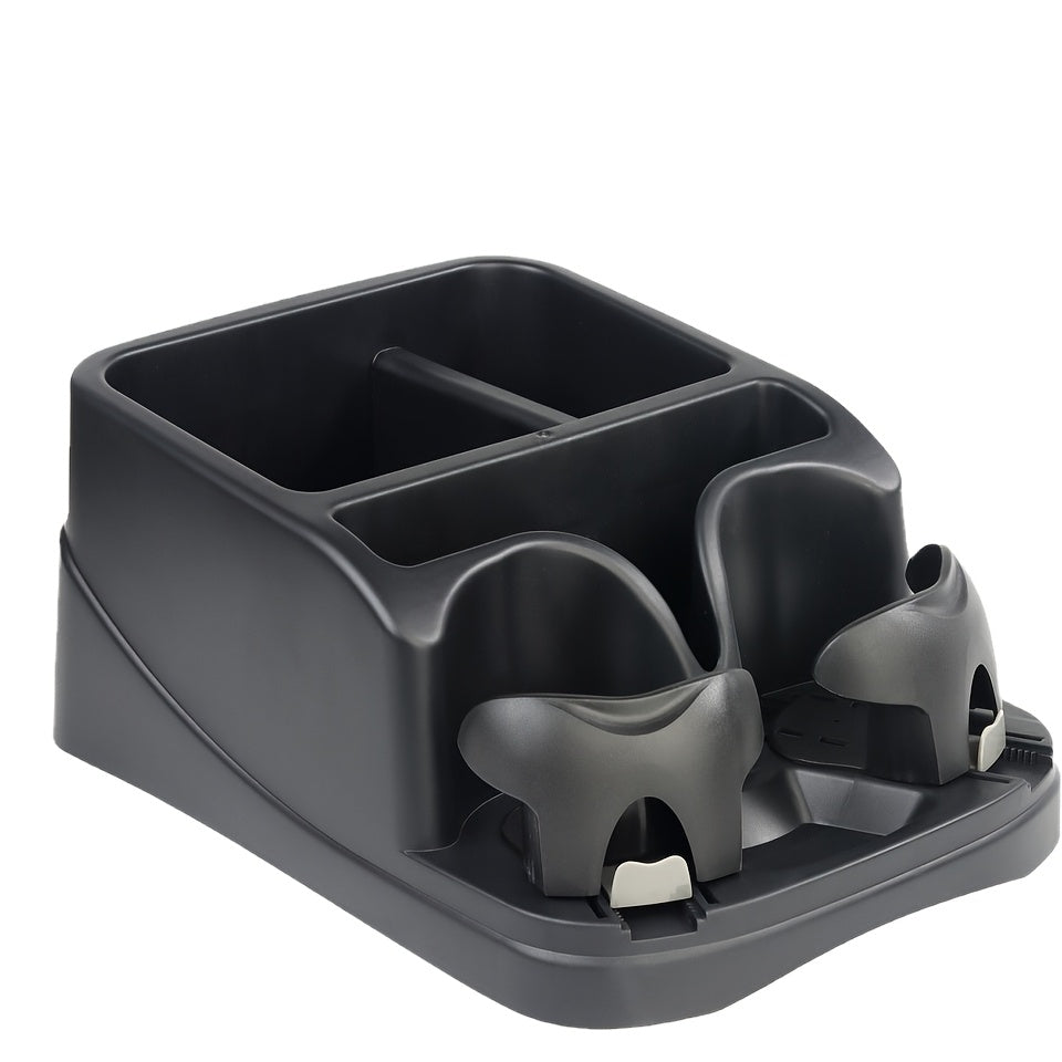 Yidong Is Ideal for Compact Central Consoles, Vehicle Storage Shelves, And Cup Holders Designed for Cars, Trucks, Vans, And Suvs (In Black)