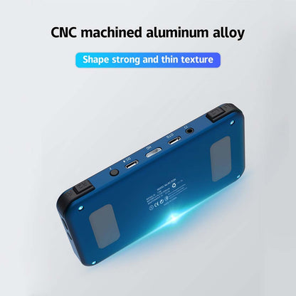 Anbernic RG353M Retro Handheld Game Console - CNC Aluminum Alloy Dual OS Android Linux 3.5" IPS Touchscreen HDMI Hall Joystick 3500mAh Gaming Handheld