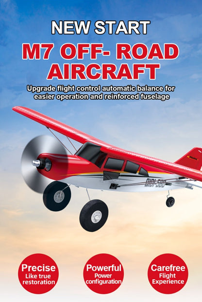 Brushless Fixed Wing RC Plane 6-Channel 6-Axis Gyro 3D Aerobatic Stunts 2 Batteries Included – QIDI560 M7 EPP Foam Remote Control Airplane 120M Range Hobbyist Outdoor Gift Red Blue