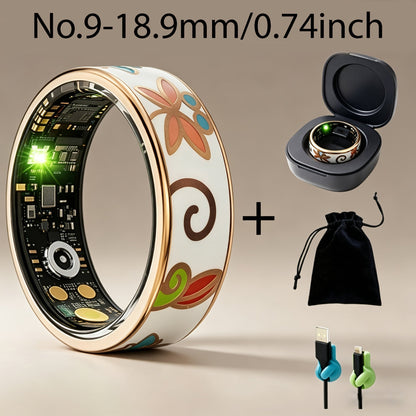 Health Tracking Smart Ring | Pedometer Sleep Calorie iOS Android