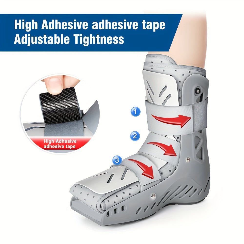 Dual Airbag Ankle Support Brace Adjustable Compression Left Right S L