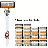 1 handle + 26 blades