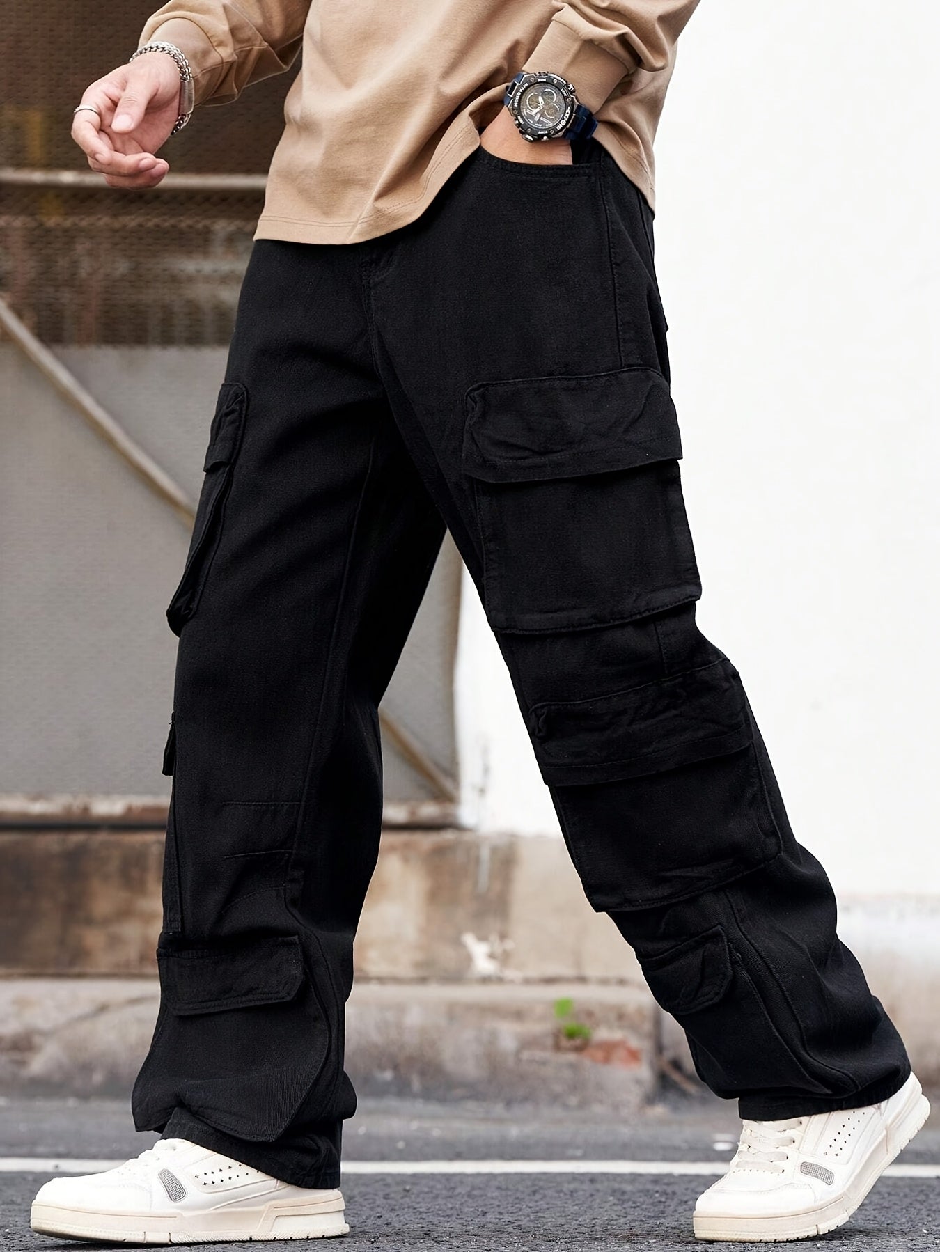 Men's Cargo Pants - Multi Pocket Everyday Style 708965
