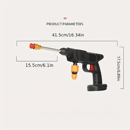 4000PSI Cordless Pressure Washer – Portable Car Wash Machine with 2000mAh Battery, 6-in-1 Nozzle & 5M Hose