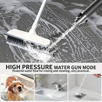 High Pressure Shower Head Set 4-Piece – Turbine Spray Wall Mounted, 3-Stage Adjustable Mode, 6 Water Filters & 68" Hose, Skin-Friendly Bathroom Shower Upgrade Kit